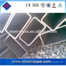 Black square section shape seamless steel pipe structure tube